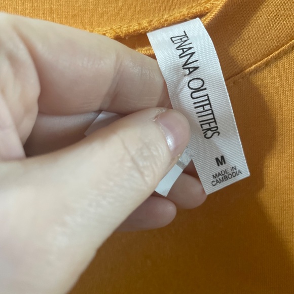 Women Medium Harvest Gold Colored Long Dress Casual Dress - Picture 4 of 5